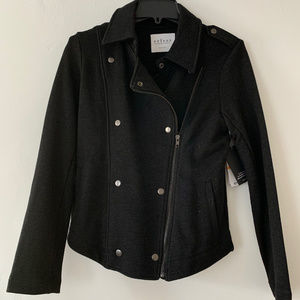 Black Moto Jacket blazer by Velvet